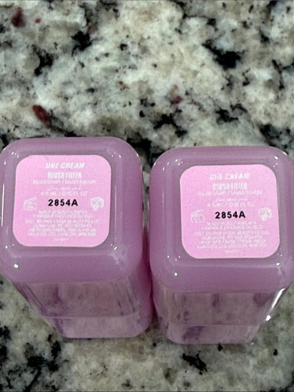 DUO HUDA BEAUTY Ube Cream DUO FULL SIZE! Blush Filter